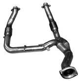 11-14 Ford F-150 3.5L V6 Kooks Headers 13533300 3in SS GREEN Cat Turbo Down Y-Pipe